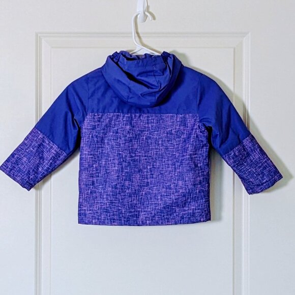 SWISSTECH Girls Fully Lined Hooded Long Sleeve Jacket  Size 3T  Indigo NWOT - Picture 2 of 9